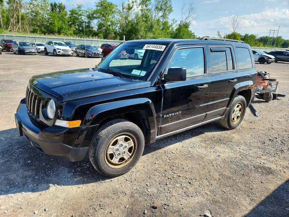 Продаж на аукціоні авто 2016 Jeep Patriot, vin: 1C4NJRBB5GD671415, номер лоту: 64144656