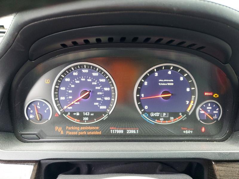 2014 Bmw Alpina B7 მანქანა იყიდება აუქციონზე, vin: WBAYE8C53EDS16075, აუქციონის ნომერი: 65163486