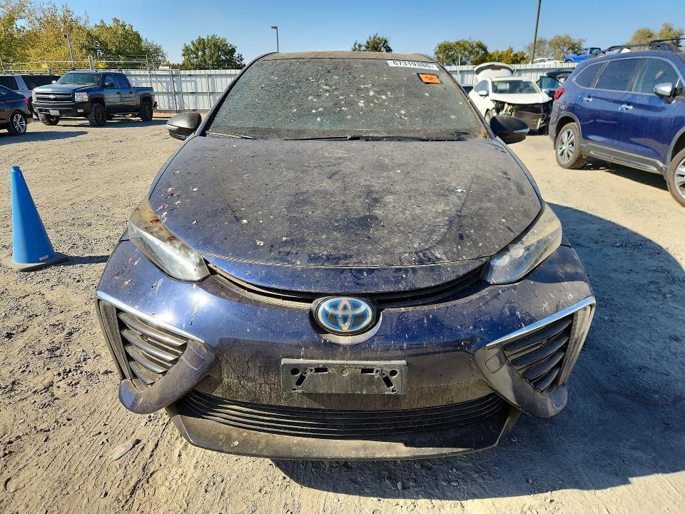 2017 Toyota Mirai მანქანა იყიდება აუქციონზე, vin: JTDBVRBDXHA001564, აუქციონის ნომერი: 67319386
