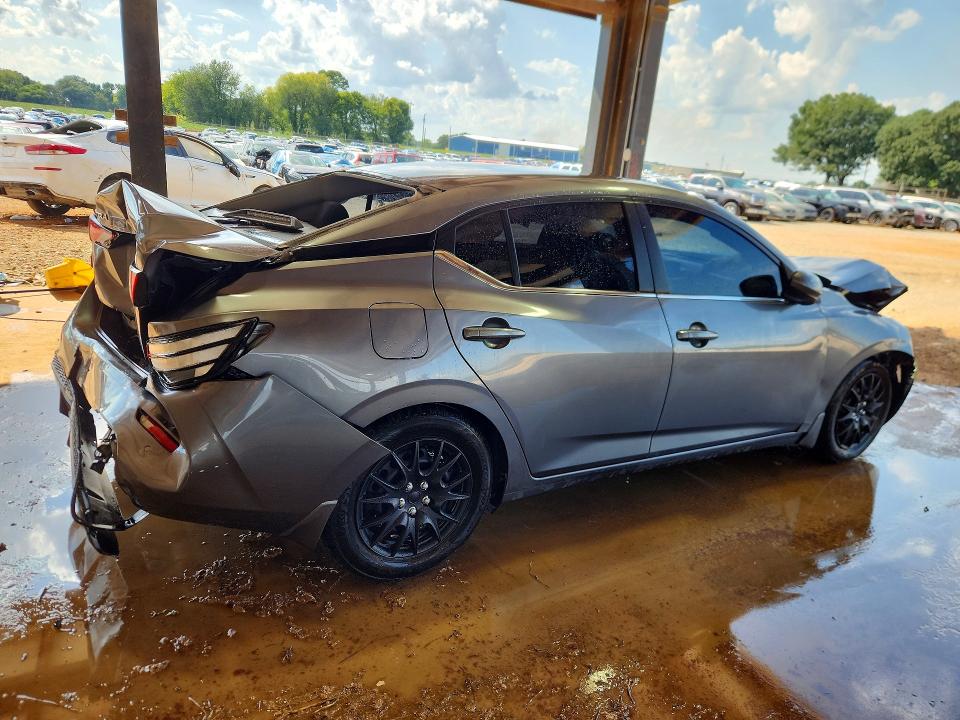 2022 Nissan Sentra მანქანა იყიდება აუქციონზე, vin: 3N1AB8BV9NY259687, აუქციონის ნომერი: 65110046