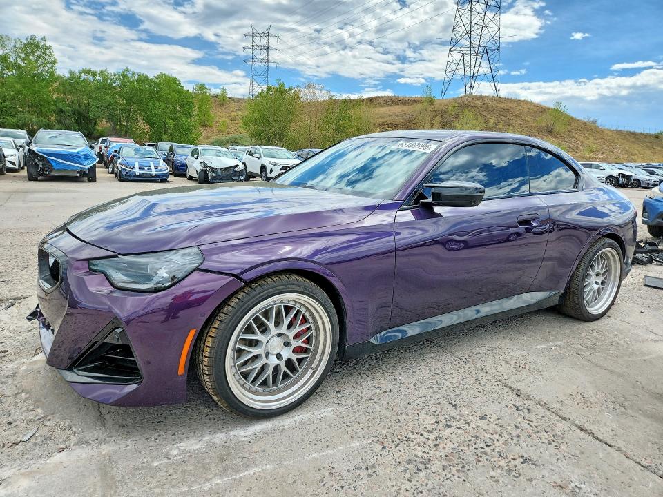 2024 Bmw M240i მანქანა იყიდება აუქციონზე, vin: 3MW43CM05R8E67239, აუქციონის ნომერი: 65189996