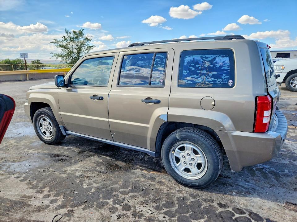 2007 Jeep Patriot მანქანა იყიდება აუქციონზე, vin: 1J8FF28W37D392562, აუქციონის ნომერი: 65289176