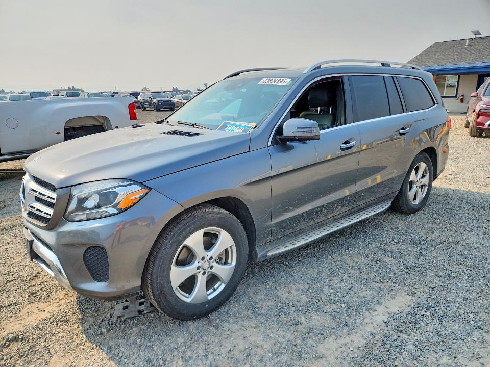63694896 :رقم المزاد ، 4JGDF6EE0HA854155 vin ، 2017 Mercedes-benz Gls مزاد بيع
