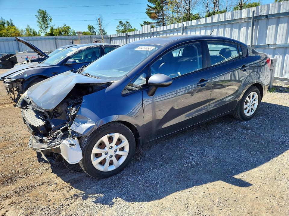 2013 Kia Rio მანქანა იყიდება აუქციონზე, vin: KNADM4A30D6246343, აუქციონის ნომერი: 66471656