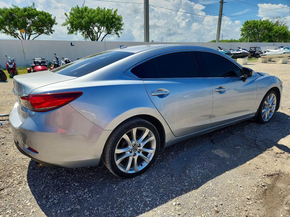 2016 Mazda 6 მანქანა იყიდება აუქციონზე, vin: JM1GJ1V55G1443772, აუქციონის ნომერი: 64265316