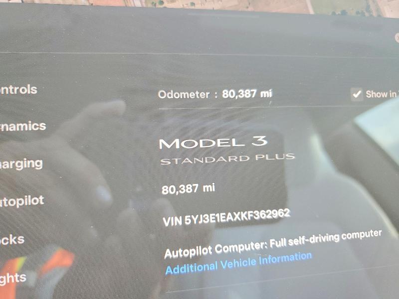 Продажа на аукционе авто 2019 Tesla Model 3, vin: 5YJ3E1EAXKF362962, номер лота: 63677986