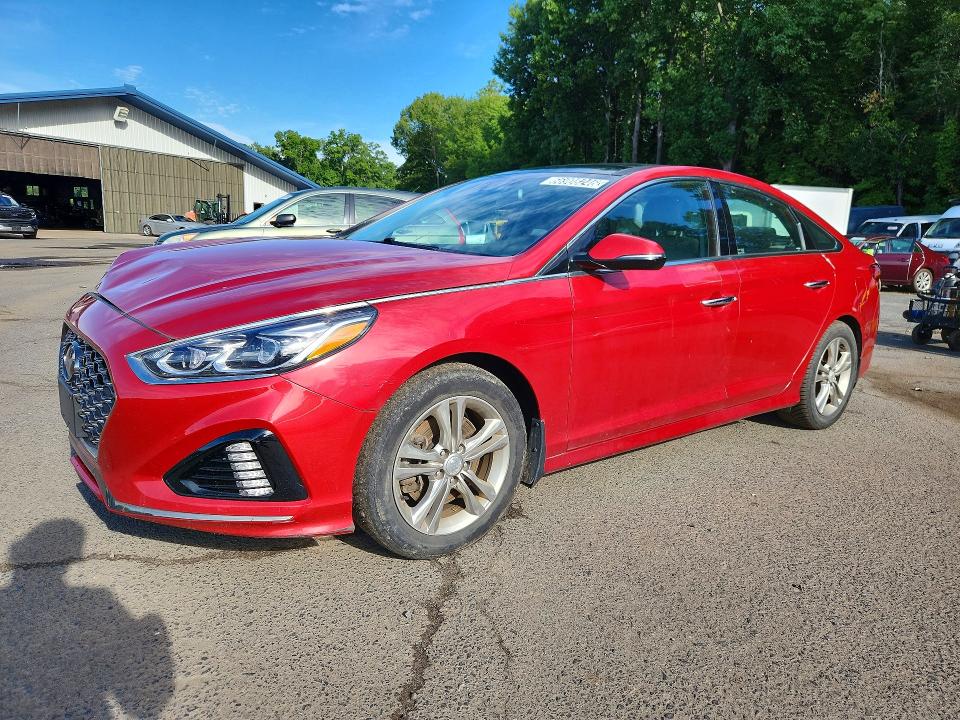 2019 Hyundai Sonata მანქანა იყიდება აუქციონზე, vin: 5NPE34AF0KH813321, აუქციონის ნომერი: 66908246