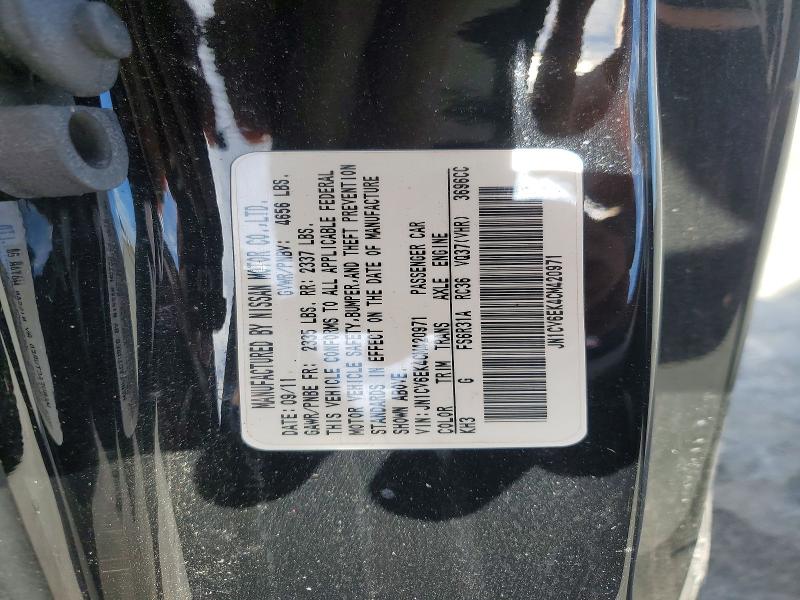 2012 Infiniti G37 Coupe მანქანა იყიდება აუქციონზე, vin: JN1CV6EK4CM420971, აუქციონის ნომერი: 66441926
