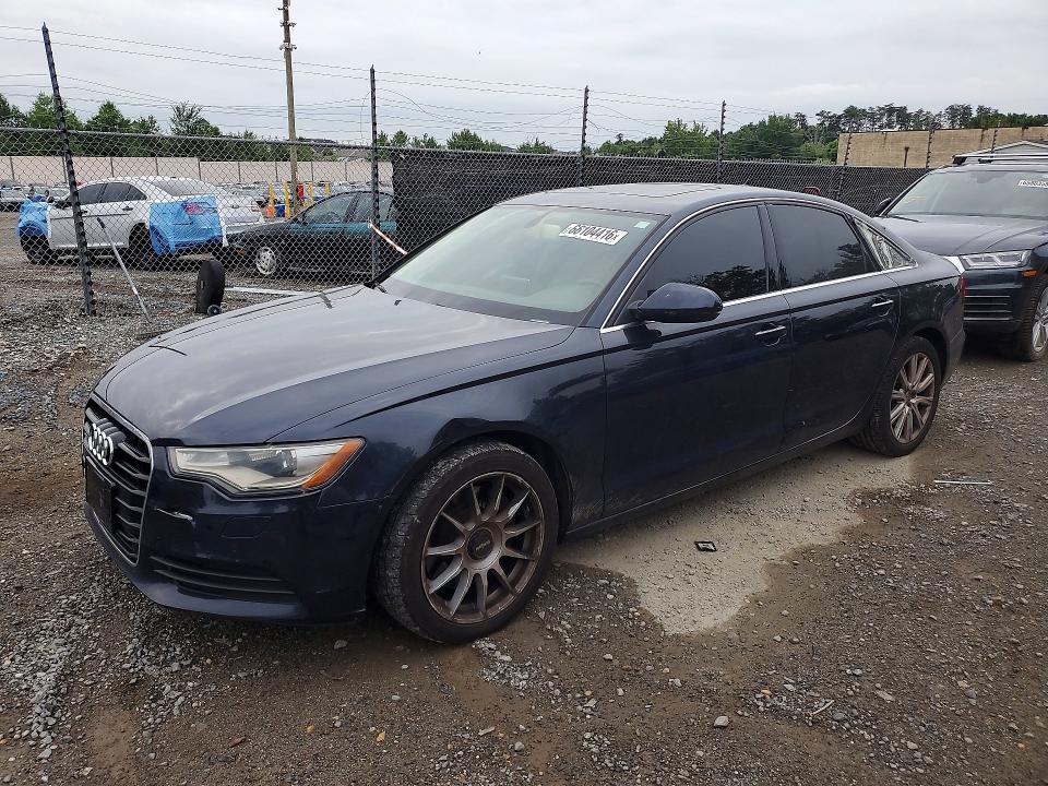 2014 Audi A6 მანქანა იყიდება აუქციონზე, vin: WAUGFAFC8EN094334, აუქციონის ნომერი: 66104416