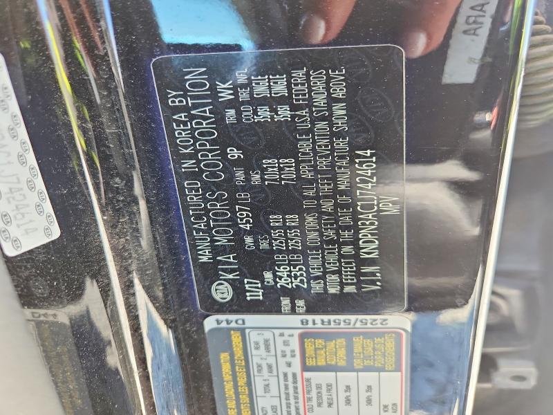 Aukcja sprzedaży 2018 Kia Sportage, vin: KNDPN3AC1J7424614, numer aukcji: 63260346