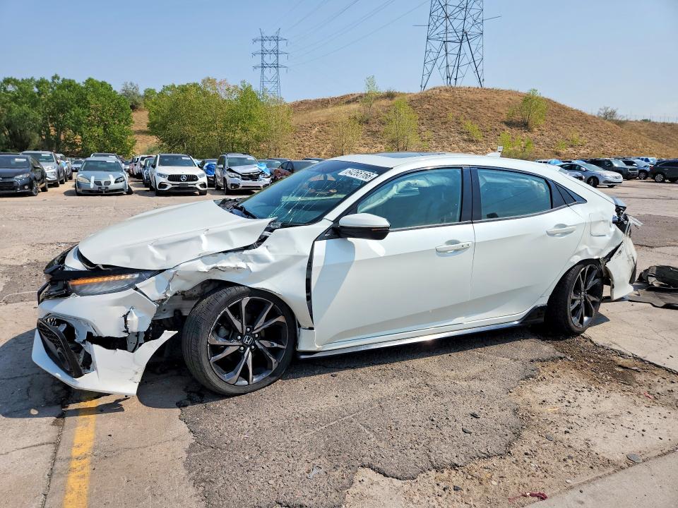 Продаж на аукціоні авто 2018 Honda Civic, vin: SHHFK7H90JU221843, номер лоту: 64265166