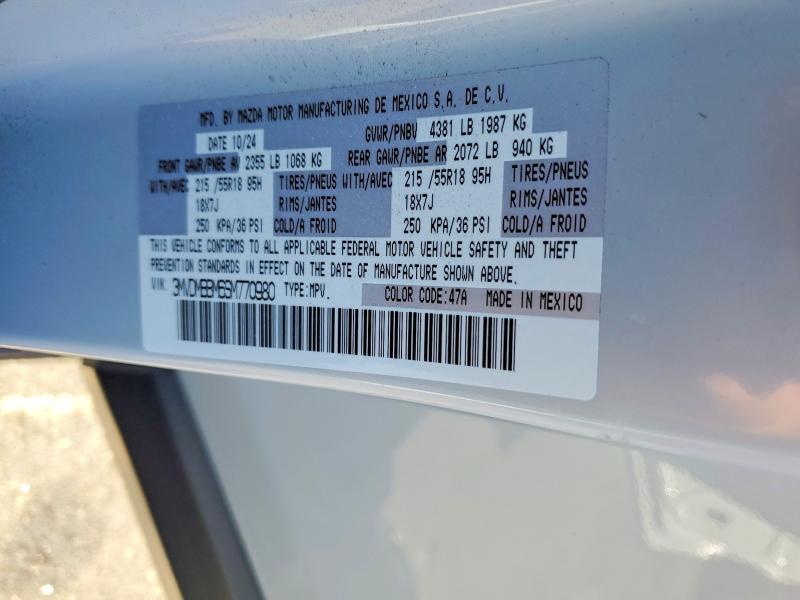 Aukcja sprzedaży 2025 Mazda Cx-30, vin: 3MVDMBBM6SM770980, numer aukcji: 66084986