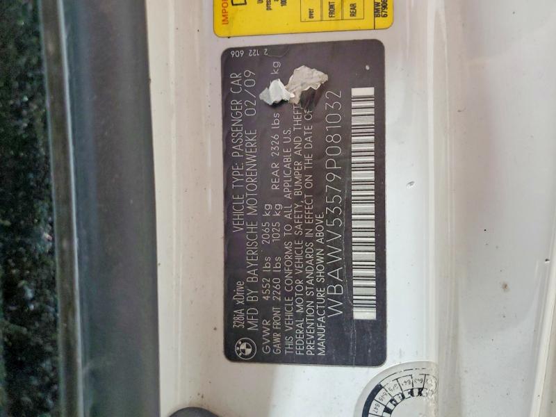 Aukcja sprzedaży 2009 Bmw 328, vin: WBAWV53579P081032, numer aukcji: 62764936