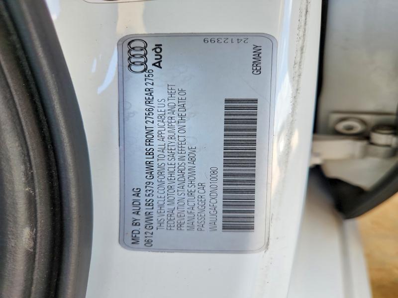 Продаж на аукціоні авто 2013 Audi A6, vin: WAUJGAFCXDN010080, номер лоту: 64603726