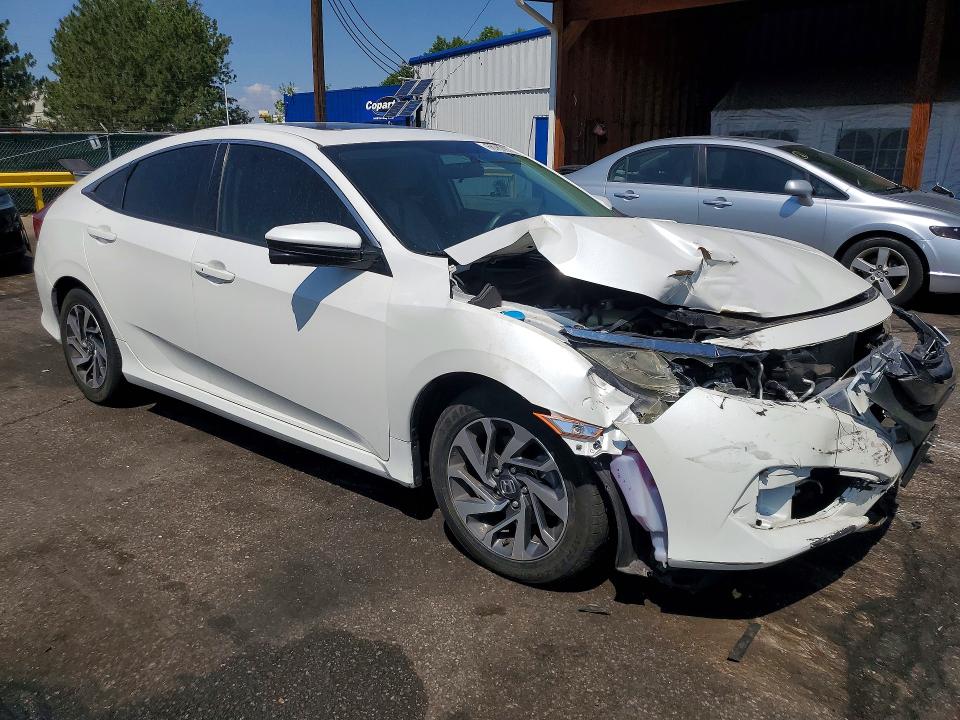 2017 Honda Civic მანქანა იყიდება აუქციონზე, vin: 19XFC2F71HE205850, აუქციონის ნომერი: 66767976