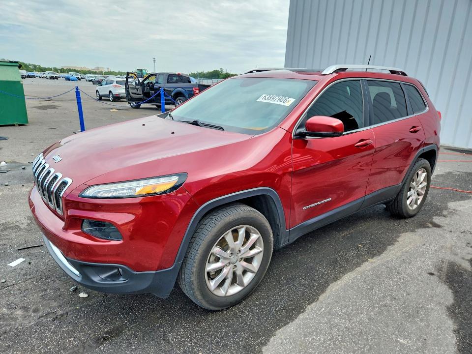 63897906 :رقم المزاد ، 1C4PJMDS9GW118781 vin ، 2016 Jeep Cherokee مزاد بيع