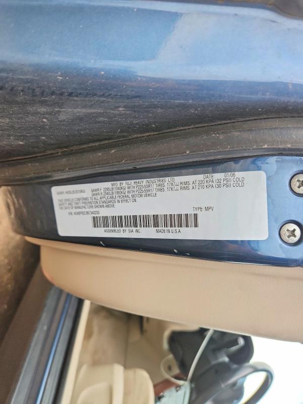Aukcja sprzedaży 2006 Subaru Legacy, vin: 4S4BP62C867340233, numer aukcji: 65322366