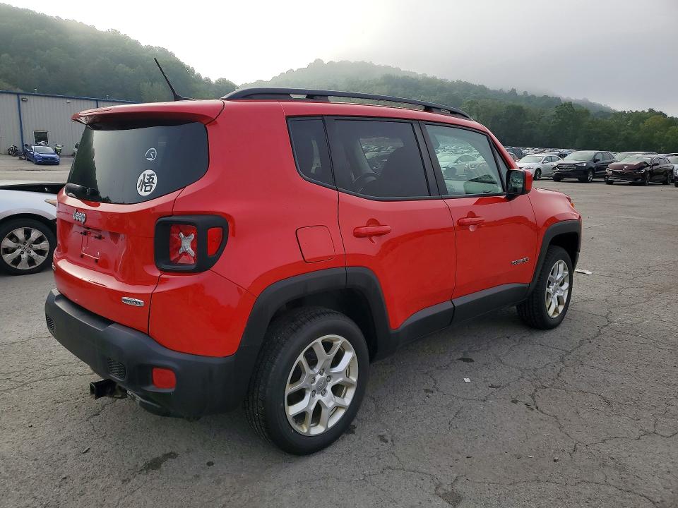 2017 Jeep Renegade მანქანა იყიდება აუქციონზე, vin: ZACCJBBB2HPF89482, აუქციონის ნომერი: 66988456