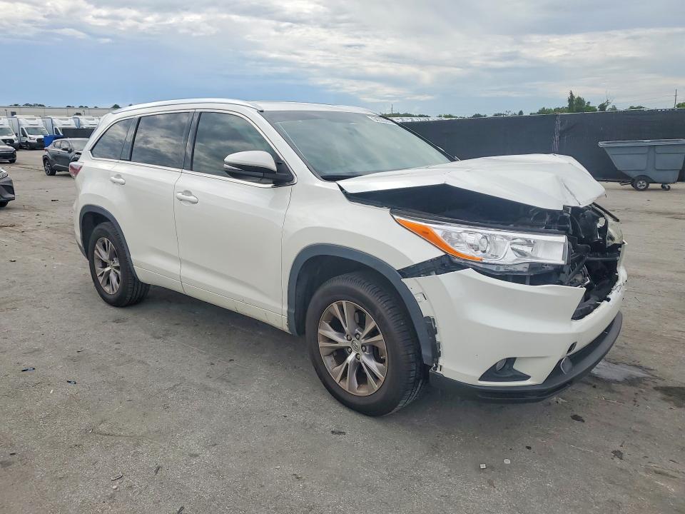 2015 Toyota Highlander მანქანა იყიდება აუქციონზე, vin: 5TDKKRFH6FS045096, აუქციონის ნომერი: 64226446