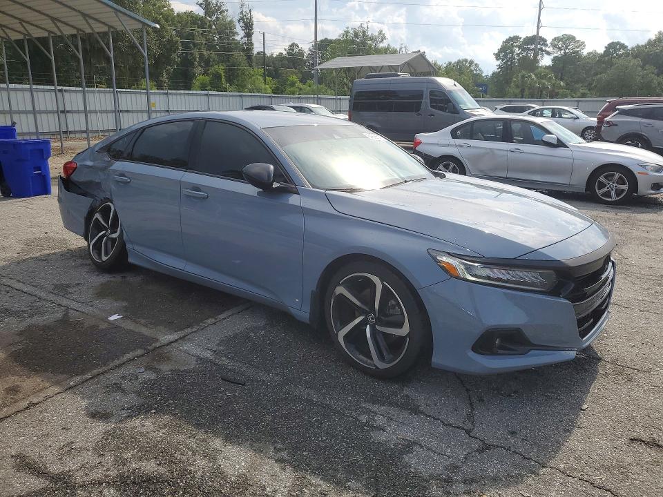 2022 Honda Accord მანქანა იყიდება აუქციონზე, vin: 1HGCV1F45NA063936, აუქციონის ნომერი: 64925516