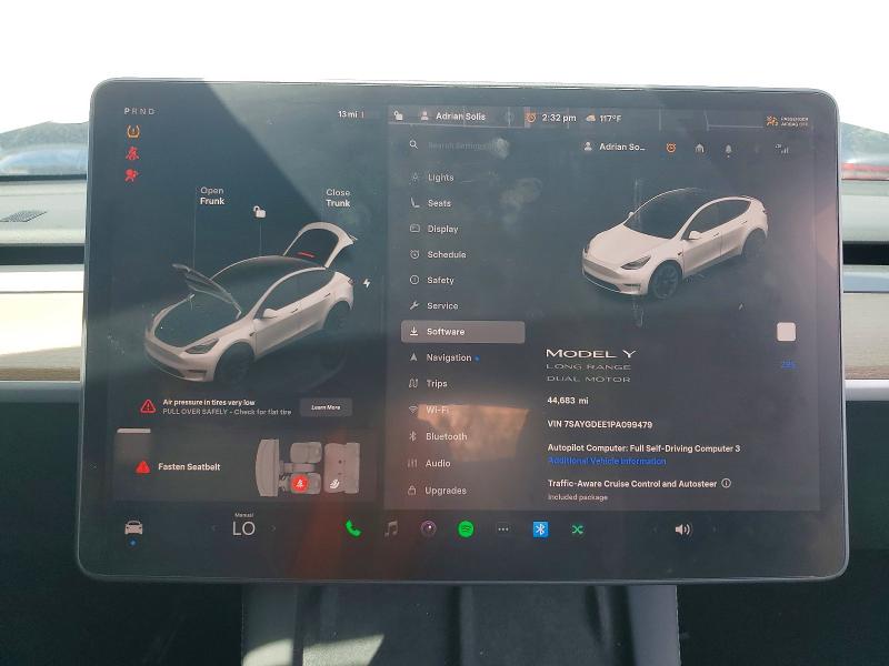 Продаж на аукціоні авто 2023 Tesla Model Y, vin: 7SAYGDEE1PA099479, номер лоту: 65908296