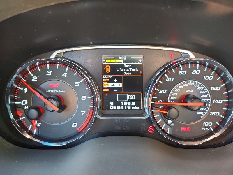 63904216 :رقم المزاد ، JF1VA2M6XJ9820909 vin ، 2018 Subaru Wrx مزاد بيع