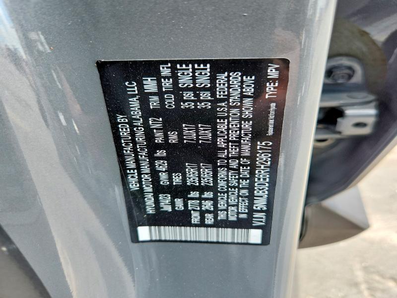 Продажа на аукционе авто 2024 Hyundai Tucson, vin: 5NMJB3DE6RH296175, номер лота: 66556356