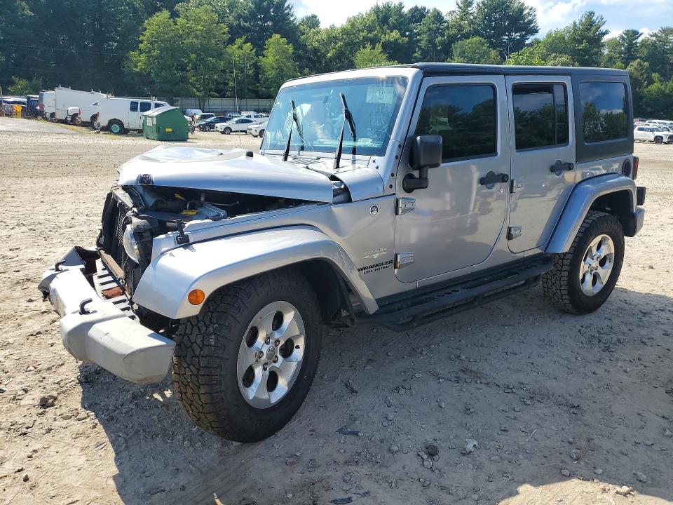 Auction sale of the 2015 Jeep Wrangler Unlimited, vin: 1C4BJWEG8FL722340, lot number: 65817276