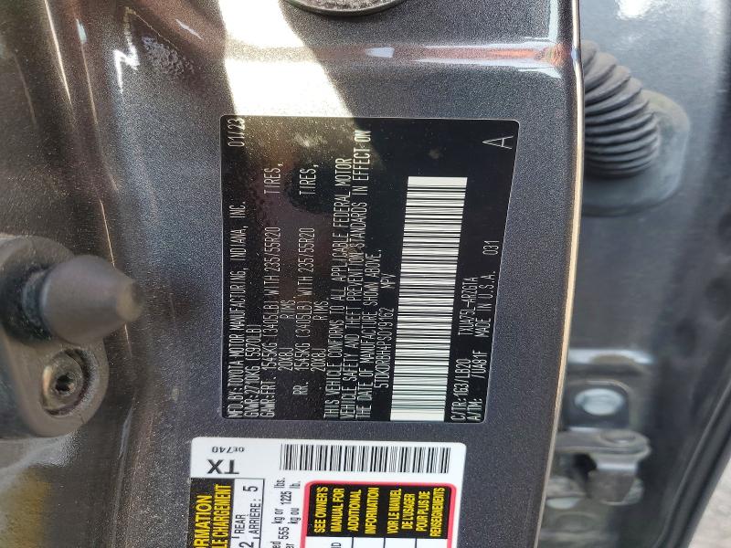Aukcja sprzedaży 2023 Toyota Highlander, vin: 5TDKDRBH4PS019162, numer aukcji: 65549556