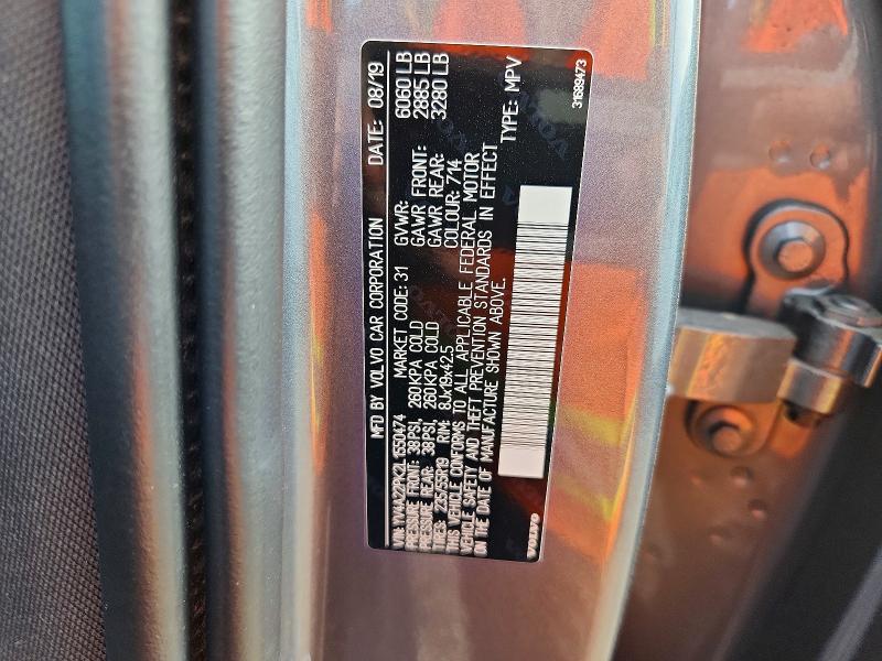 Aukcja sprzedaży 2020 Volvo Xc90, vin: YV4A22PK2L1550474, numer aukcji: 66886686
