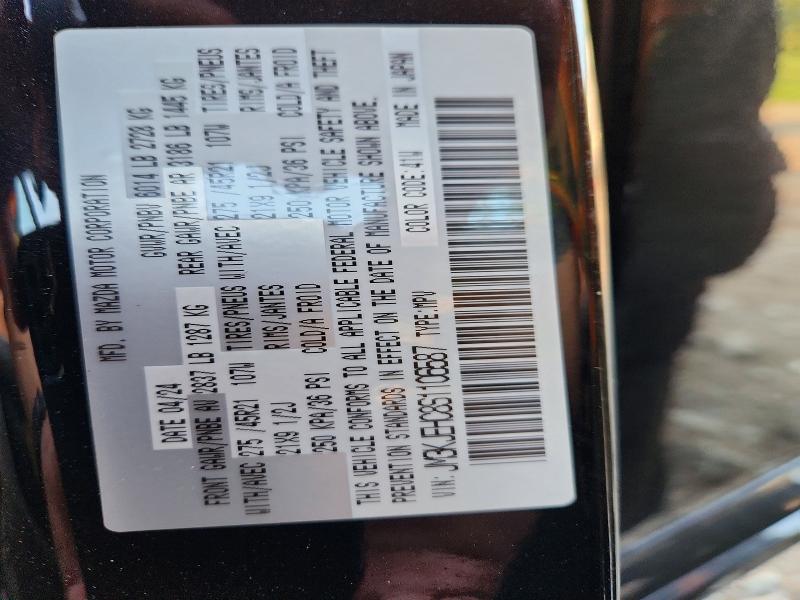 Aukcja sprzedaży 2025 Mazda Cx-70, vin: JM3KJEHC8S1106587, numer aukcji: 64999766