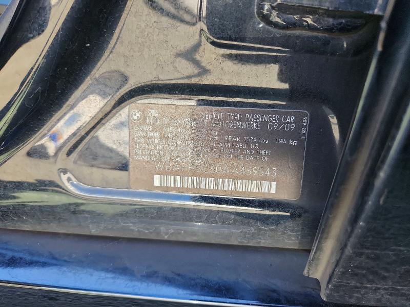 Продаж на аукціоні авто 2010 Bmw 328, vin: WBAPH5C50AA439543, номер лоту: 66963906