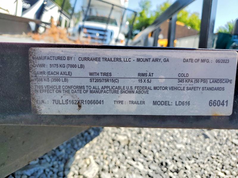 Продажа на аукционе авто 2024 Currahee Unknown, vin: 7ULLS162XR1066041, номер лота: 64547506