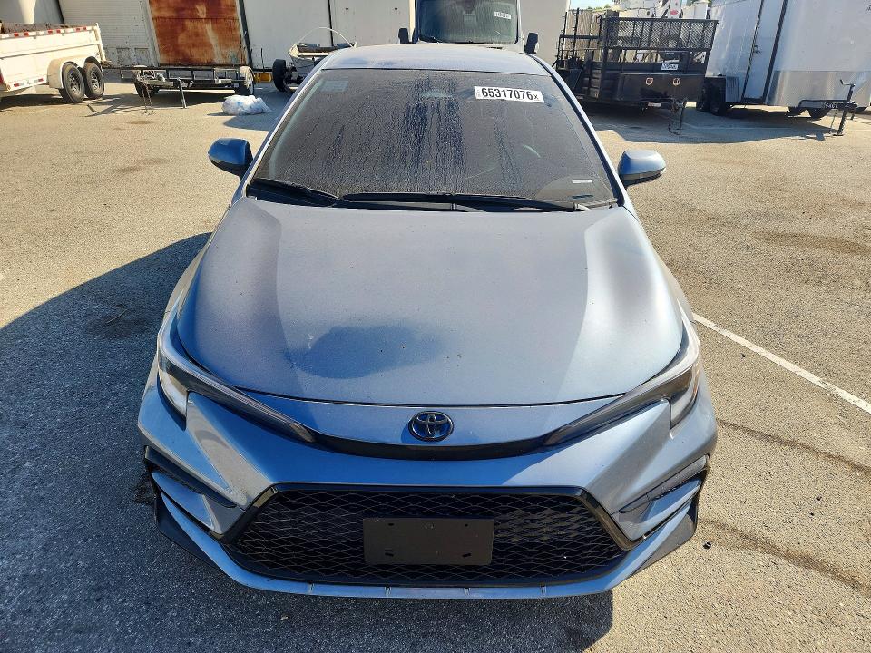 65317076 :رقم المزاد ، JTDBCMFE8SJ039507 vin ، 2025 Toyota Corolla Hybrid مزاد بيع