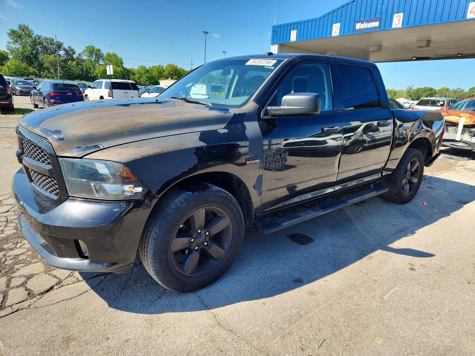 2017 Ram 1500 მანქანა იყიდება აუქციონზე, vin: 3C6RR7KT1HG533180, აუქციონის ნომერი: 66352396