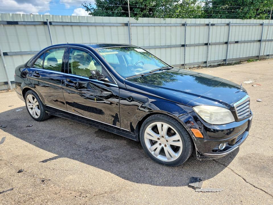 66023496 :رقم المزاد ، WDDGF81X38F191516 vin ، 2008 Mercedes-benz C مزاد بيع