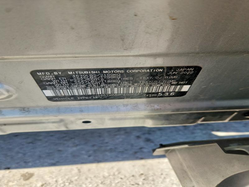 Продаж на аукціоні авто 2023 Mitsubishi Eclipse Cross, vin: JA4ATVAA9PZ002247, номер лоту: 63683946