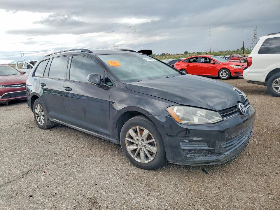 2015 Volkswagen Golf Sportwagen მანქანა იყიდება აუქციონზე, vin: 3VWC17AUXFM501162, აუქციონის ნომერი: 67149996