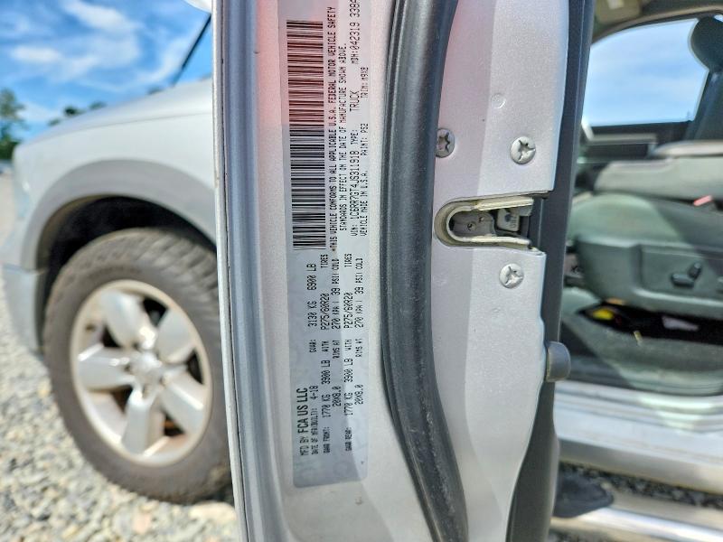 63220276 :رقم المزاد ، 1C6RR7GT4JS311918 vin ، 2018 Ram 1500 مزاد بيع