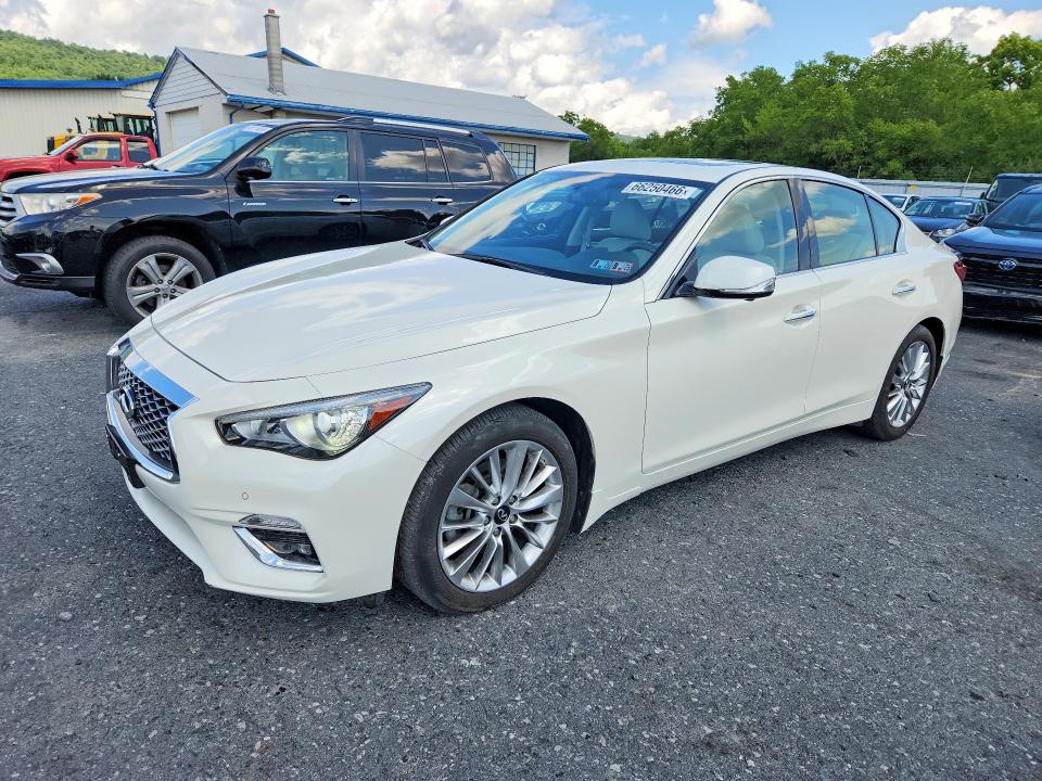 66250466 :رقم المزاد ، JN1EV7BR8MM752848 vin ، 2021 Infiniti Q50 مزاد بيع
