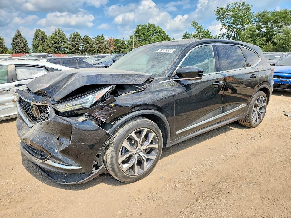 66573506 :رقم المزاد ، 5J8YE1H46NL012940 vin ، 2022 Acura Mdx مزاد بيع