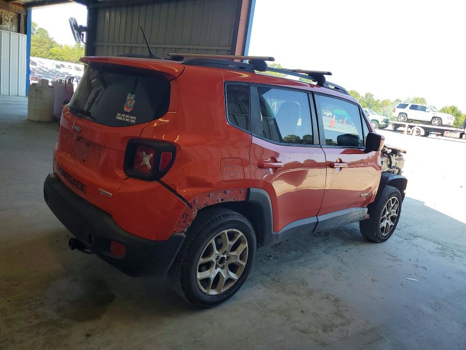 2017 Jeep Renegade მანქანა იყიდება აუქციონზე, vin: ZACCJBBB1HPE51254, აუქციონის ნომერი: 66997236