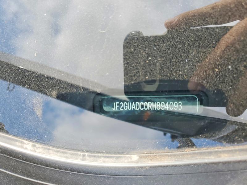 Aukcja sprzedaży 2024 Subaru Crosstrek, vin: JF2GUADC0RH894093, numer aukcji: 64331556