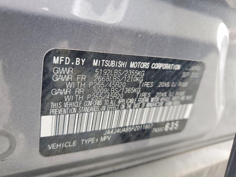 Aukcja sprzedaży 2023 Mitsubishi Outlander, vin: JA4J4UA85PZ011807, numer aukcji: 66415286