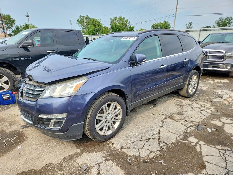 Auction sale of the 2014 Chevrolet Traverse, vin: 1GNKRGKD1EJ165247, lot number: 65409816
