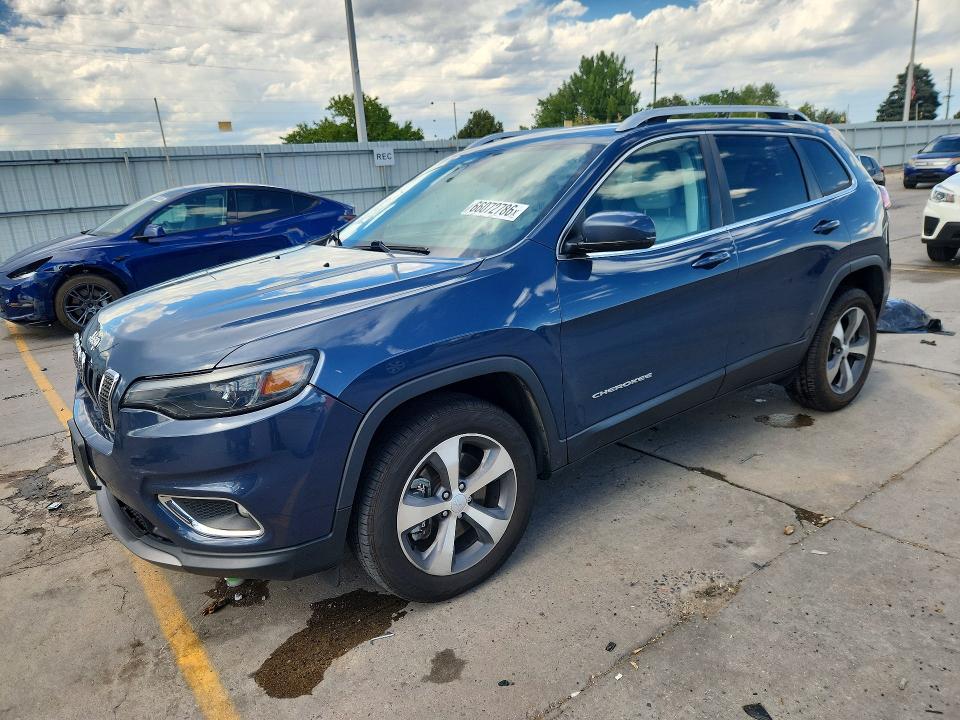 Продаж на аукціоні авто 2020 Jeep Cherokee, vin: 1C4PJMDX3LD635351, номер лоту: 66072786