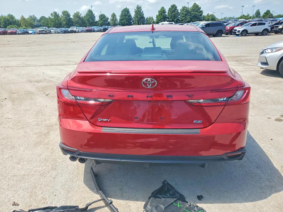 64117976 :رقم المزاد ، 4T1DAACKXSU041745 vin ، 2025 Toyota Camry مزاد بيع
