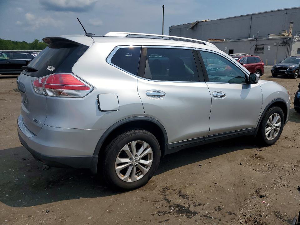 Продажа на аукционе авто 2016 Nissan Rogue, vin: KNMAT2MV5GP627596, номер лота: 64338236