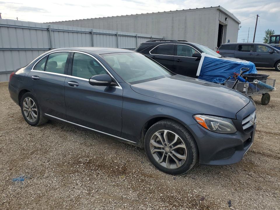 2015 Mercedes-benz C მანქანა იყიდება აუქციონზე, vin: 55SWF4KB8FU061345, აუქციონის ნომერი: 65395956