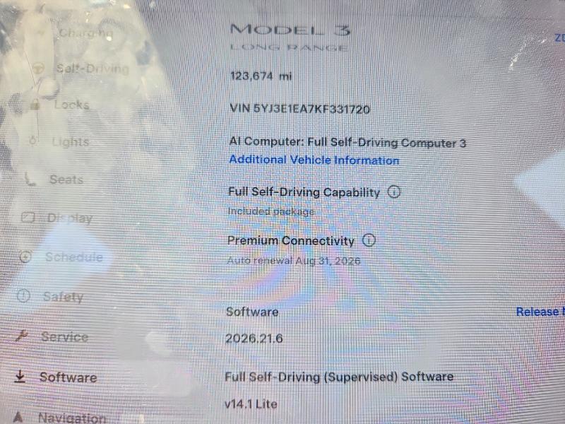 Aukcja sprzedaży 2019 Tesla Model 3, vin: 5YJ3E1EA7KF331720, numer aukcji: 66692086